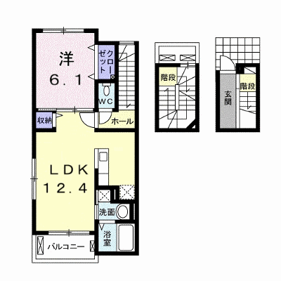 グラシオッソーレⅤ 302【管理NO：1-022337901-03020】 ★家具家電は申し込み後に搬入します★の物件画像