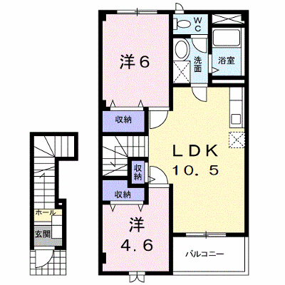 エクセレント　ハイツ　Ｃ 203【管理NO：1-011703703-02030】 ★家具家電は申し込み後に搬入します★ ★2026年10月上旬入居可能★の物件画像