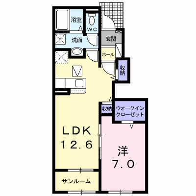 グレイシャスの樹　Ｂ 102【管理NO：1-026017002-01020】 ★家具家電は申し込み後に搬入します★ ★2026年09月中旬入居可能★の物件画像