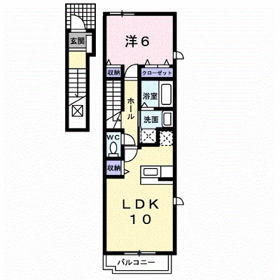いしまつ 201【管理NO：1-018707001-02010】 ★家具家電は申し込み後に搬入します★の物件画像