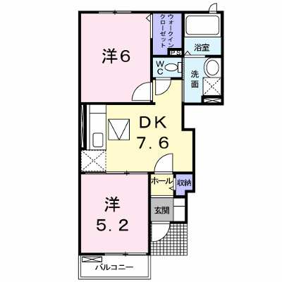 アドニスⅠ 102【管理NO：1-014794801-01020】 ★家具家電は申し込み後に搬入します★の物件画像