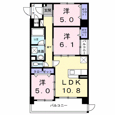 セレノ・カーサ　塩屋 301【管理NO：1-028306501-03010】 ★家具家電は申し込み後に搬入します★の物件画像