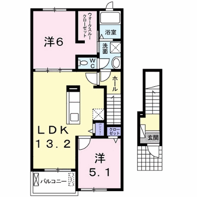 プラシード 202【管理NO：1-023401801-02020】 ★家具家電は申し込み後に搬入します★ ★2026年08月中旬入居可能★の物件画像