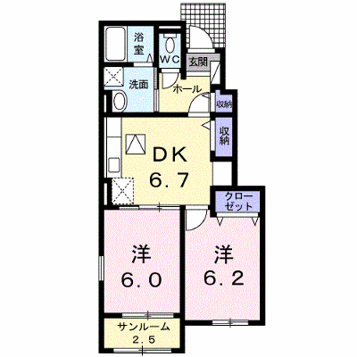 エレガンテ　プレッソⅡＢ棟 102【管理NO：1-019499402-01020】 ★家具家電は申し込み後に搬入します★ ★2026年09月中旬入居可能★の物件画像