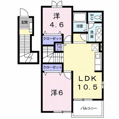 リビエール 201【管理NO：1-011406701-02010】 ★家具家電は申し込み後に搬入します★ ★2026年09月下旬入居可能★の物件画像
