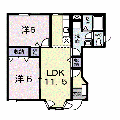 エスポワールＤ 103【管理NO：1-006989501-01030】 ★家具家電は申し込み後に搬入します★ ★2026年09月上旬入居可能★の物件画像