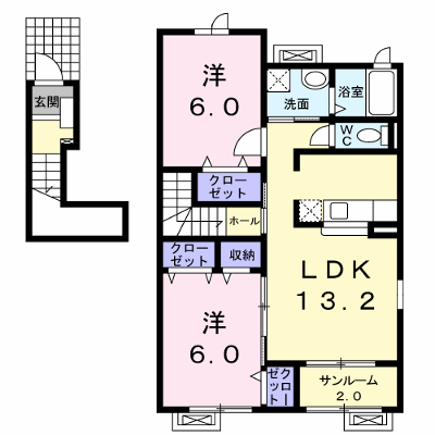 セントラル　ハーモニーⅠ 201【管理NO：1-015036801-02010】 ★家具家電は申し込み後に搬入します★ ★2026年09月下旬入居可能★の物件画像
