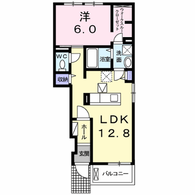 ラフレシール 102【管理NO：1-024217201-01020】 ★家具家電は申し込み後に搬入します★ ★2026年09月下旬入居可能★の物件画像