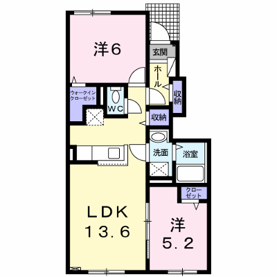 フェリシタⅡ 105【管理NO：1-025648901-01050】 ★家具家電は申し込み後に搬入します★ ★2026年08月中旬入居可能★の物件画像