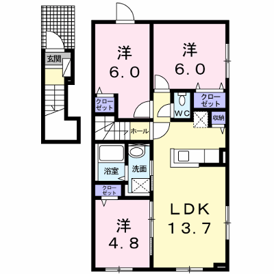 ケリー・パーク 201【管理NO：1-022707401-02010】 ★家具家電は申し込み後に搬入します★の物件画像