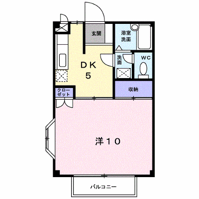 エクセレントヒデＢ 102【管理NO：1-007263701-01020】 ★家具家電は申し込み後に搬入します★ ★2026年09月下旬入居可能★の物件画像
