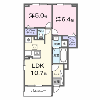 グランデ・ヴェリタ 101【管理NO：1-028695101-01010】 ★家具家電は申し込み後に搬入します★ ★2026年09月上旬入居可能★の物件画像