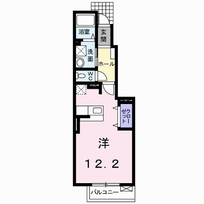 ポプルスＡ 102【管理NO：1-015499401-01020】 ★家具家電は申し込み後に搬入します★ ★2026年09月中旬入居可能★の物件画像