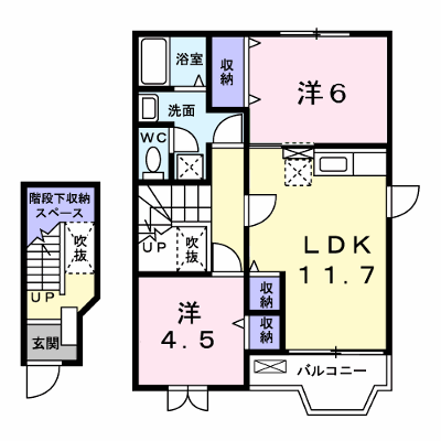 グレンツェントハオスＫ　Ⅱ 202【管理NO：1-011456302-02020】 ★家具家電は申し込み後に搬入します★ ★2026年09月中旬入居可能★の物件画像