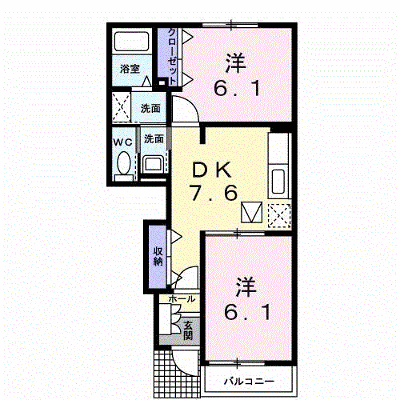 フォレストＲ 102【管理NO：1-012972901-01020】 ★家具家電は申し込み後に搬入します★ ★2026年09月上旬入居可能★の物件画像