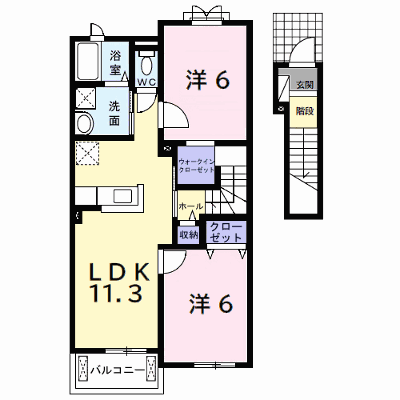 フィオリスタ 203【管理NO：1-018887701-02030】 ★家具家電は申し込み後に搬入します★ ★2026年08月下旬入居可能★の物件画像