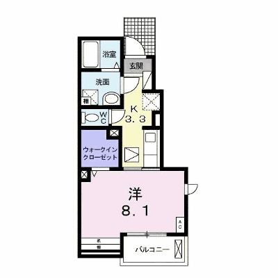 マ・メゾン 101【管理NO：1-020605901-01010】 ★家具家電は申し込み後に搬入します★ ★2026年08月下旬入居可能★の物件画像