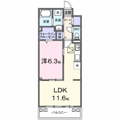 ヴェルジュ宮ノ前 104【管理NO：1-027039401-01040】 ★家具家電は申し込み後に搬入します★ ★2026年08月中旬入居可能★の物件画像