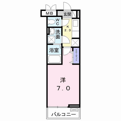ラフレシール 202【管理NO：1-025399801-02020】 ★家具家電は申し込み後に搬入します★ ★2026年10月上旬入居可能★の物件画像