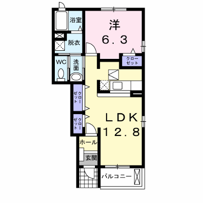レジェンド・アイ 104【管理NO：1-014961801-01040】 ★家具家電は申し込み後に搬入します★ ★2026年10月中旬入居可能★の物件画像