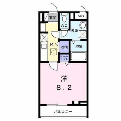 ブレーメンハウス 102【管理NO：1-028155201-01020】 ★家具家電は申し込み後に搬入します★の物件画像