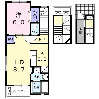 ヴィラ・セナーレ 304【管理NO：1-023198601-03040】 ★家具家電は申し込み後に搬入します★ ★2026年09月下旬入居可能★の物件画像
