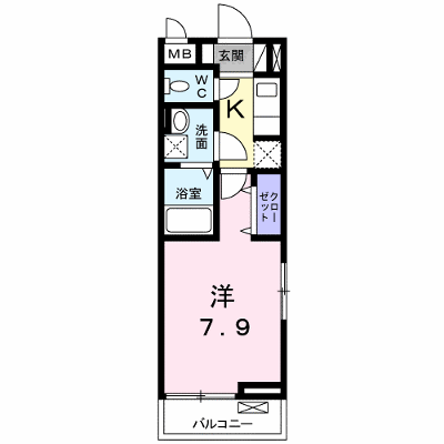 ポート　アリエッタ 201【管理NO：1-022624601-02010】 ★家具家電は申し込み後に搬入します★ ★2026年09月中旬入居可能★の物件画像