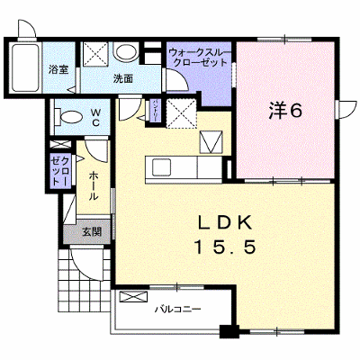 ハーモニーⅠ 102【管理NO：1-022104601-01020】 ★家具家電は申し込み後に搬入します★ ★2026年08月下旬入居可能★の物件画像