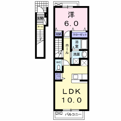 ステージ・サンリット 201【管理NO：1-016408901-02010】 ★家具家電は申し込み後に搬入します★ ★2026年09月中旬入居可能★の物件画像