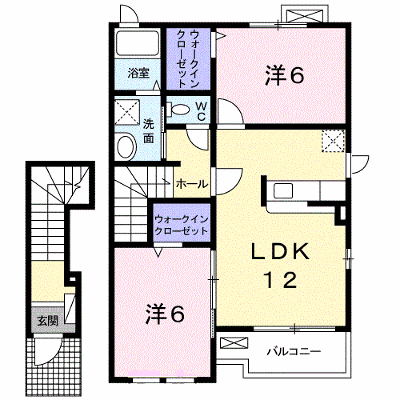 ヴィオラ　カーサ 202【管理NO：1-015998801-02020】 ★家具家電は申し込み後に搬入します★ ★2026年09月中旬入居可能★の物件画像