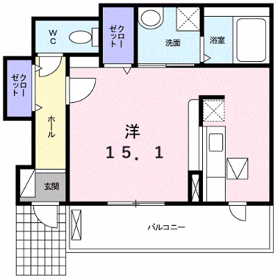 カーサ・デル・アモーレＥ 102【管理NO：1-016694401-01020】 ★家具家電は申し込み後に搬入します★ ★2026年08月中旬入居可能★の物件画像