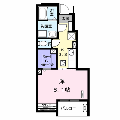 Ｖｉｏｌａ（ビオラ） 102【管理NO：1-020666401-01020】 ★家具家電は申し込み後に搬入します 2026年09月下旬入居可能の物件画像