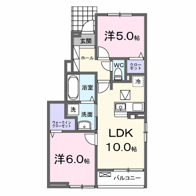 ＣＡＭＥＬＬｉＡ（カメリア）２ 101【管理NO：1-026483102-01010】 ★家具家電は申し込み後に搬入します 2026年10月上旬入居可能の物件画像