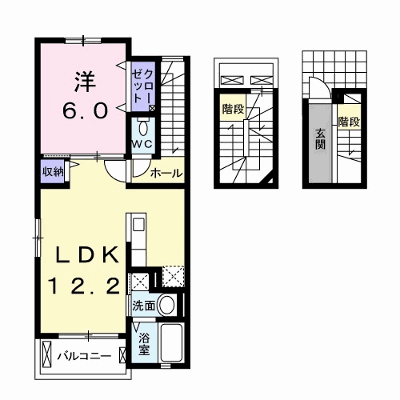 ラペ 303【管理NO：1-022174601-03030】 ★家具家電は申し込み後に搬入します 2026年08月下旬入居可能の物件画像