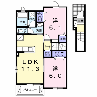 グリーン　ヒルＡ 202【管理NO：1-018944701-02020】 ★家具家電は申し込み後に搬入します 2026年08月下旬入居可能の物件画像