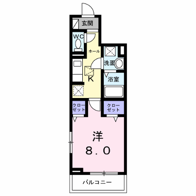 メープルコート小川 102【管理NO：1-028432901-01020】 ★家具家電は申し込み後に搬入します★の物件画像