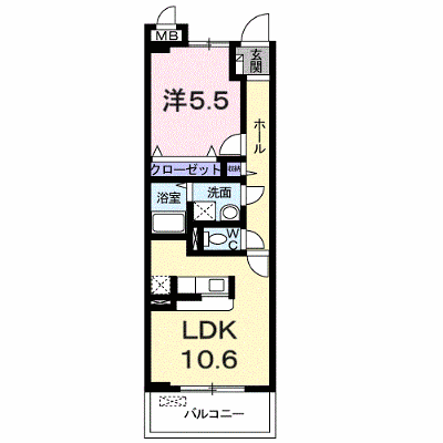 グリーンフォレスト 302【管理NO：1-014613401-03020】 ★家具家電は申し込み後に搬入します★ ★2026年08月下旬入居可能★の物件画像