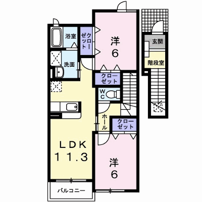 ルナ　パレス　Ｂ 202【管理NO：1-013261902-02020】 ★家具家電は申し込み後に搬入します 2026年08月中旬入居可能の物件画像