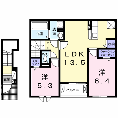 カーサ匠 205【管理NO：1-027368401-02040】 ★家具家電は申し込み後に搬入します★の物件画像