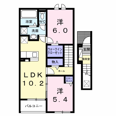 カルム敷島 203【管理NO：1-026965201-02030】 ★家具家電は申し込み後に搬入します★の物件画像