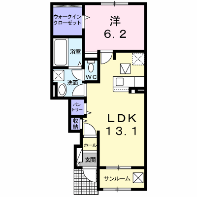 シェルブール 103【管理NO：1-025979001-01030】 ★家具家電は申し込み後に搬入します★ ★2026年09月上旬入居可能★の物件画像