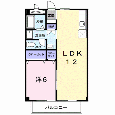 パルネットＫ 201【管理NO：1-007189801-02010】 ★家具家電は申し込み後に搬入します★ ★2026年10月中旬入居可能★の物件画像