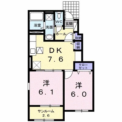 ヴィラ　エンジェル　Ｂ 103【管理NO：1-024414302-01030】 ★家具家電は申し込み後に搬入します★ ★2026年09月中旬入居可能★の物件画像