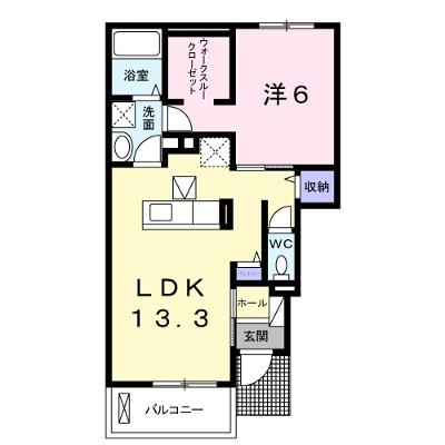 フローラ　Ⅱ 103【管理NO：1-021120801-01030】 ★家具家電は申し込み後に搬入します★の物件画像
