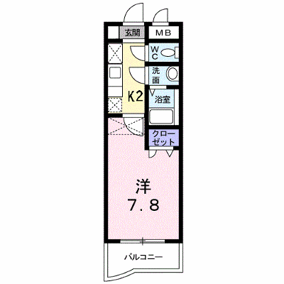 グラン・アベニ－ル 105【管理NO：1-010775401-01050】 ★家具家電は申し込み後に搬入します★ ★2026年08月下旬入居可能★の物件画像