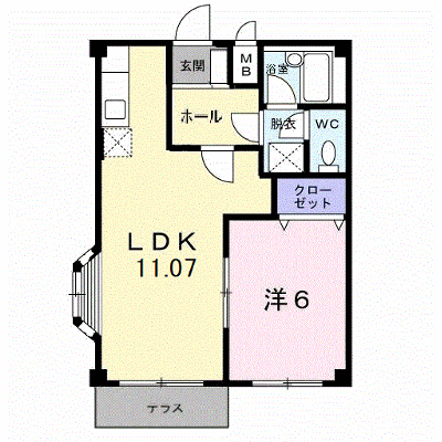 レピュート中村 103【管理NO：1-002540501-01030】 ★家具家電は申し込み後に搬入します★の物件画像