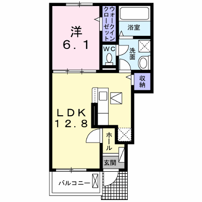 エアリー　ガーデン 102【管理NO：1-027332701-01020】 ★家具家電は申し込み後に搬入します★の物件画像