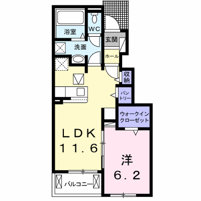 フェリス　Ⅰ 102【管理NO：1-025775901-01020】 ★家具家電は申し込み後に搬入します★の物件画像
