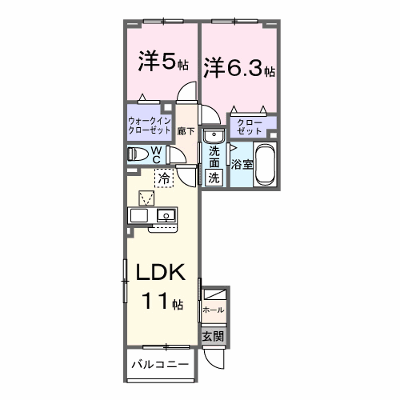 プラシードⅢ 101【管理NO：1-028663101-01010】 ★家具家電は申し込み後に搬入します★ ★2027年02月上旬入居可能★の物件画像