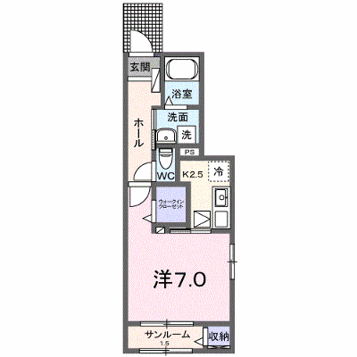 ハピネス立石　Ｄ 101【管理NO：1-028685602-01010】 ★家具家電は申し込み後に搬入します★ ★2027年01月下旬入居可能★の物件画像